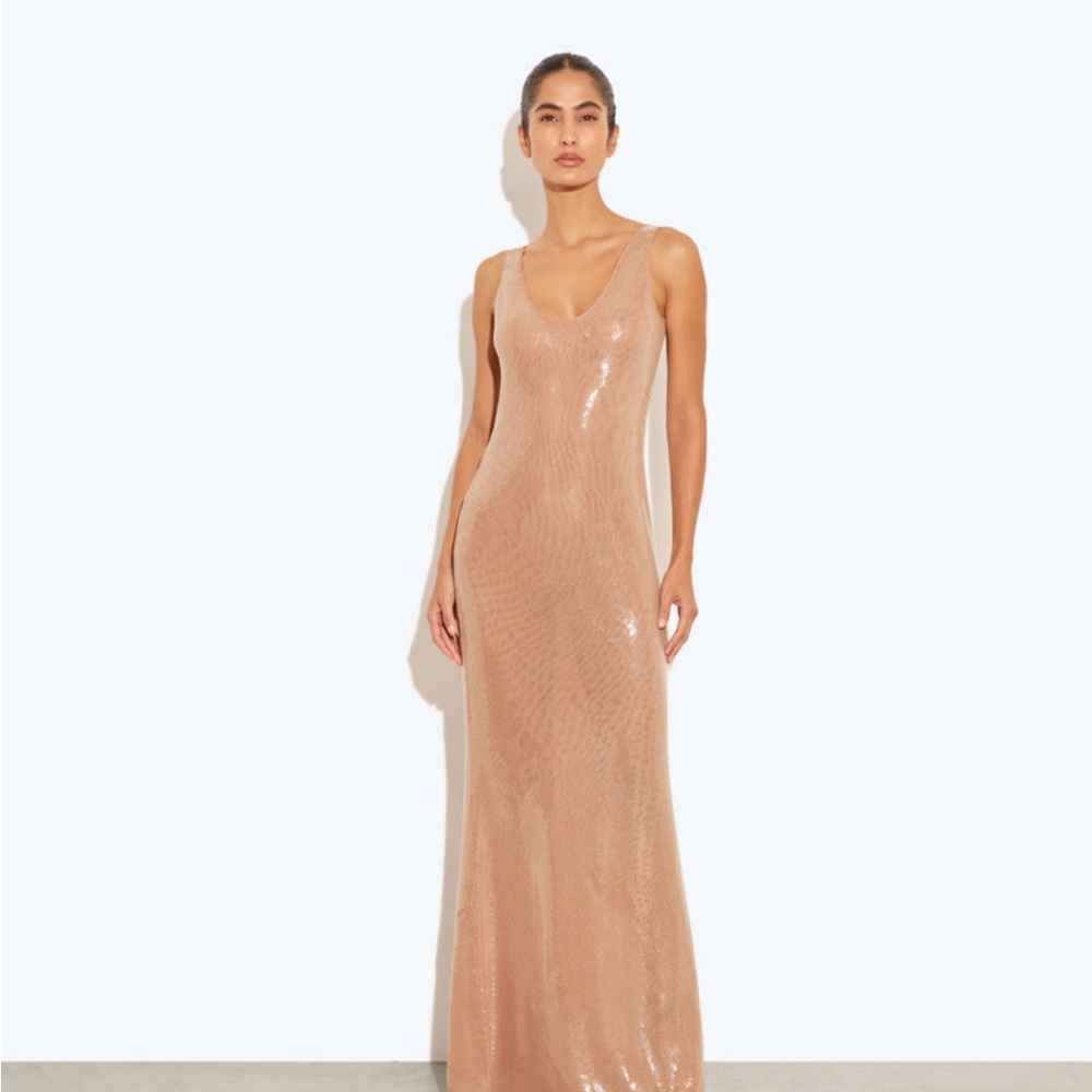Elegant Sequin Maxi Dress